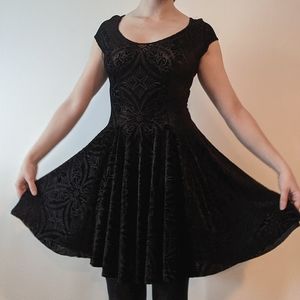 Blackmilk velour skater dress